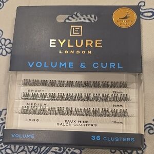 ❤️10/$16 New Eylure London Volume & Curl Faux Mink Lashes